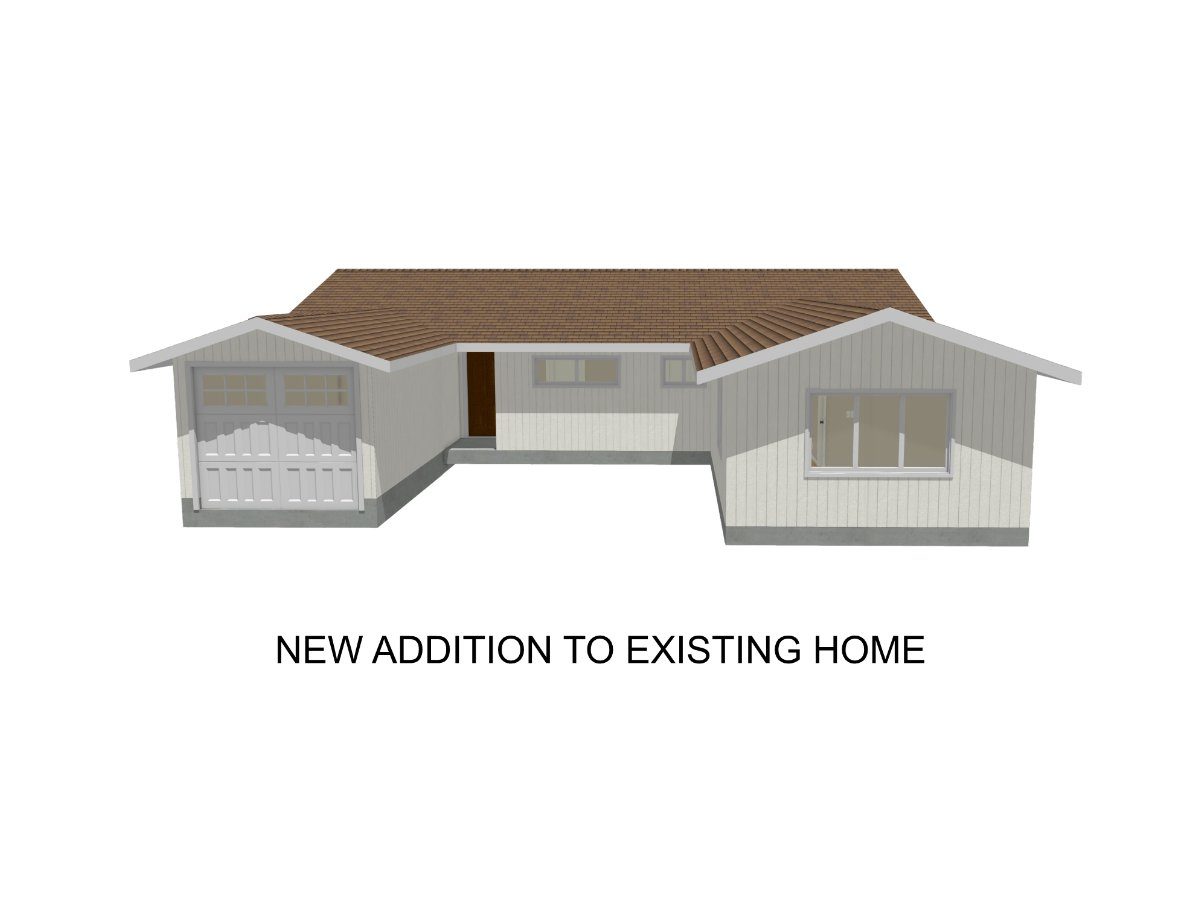 New addition to existing home cover sheet