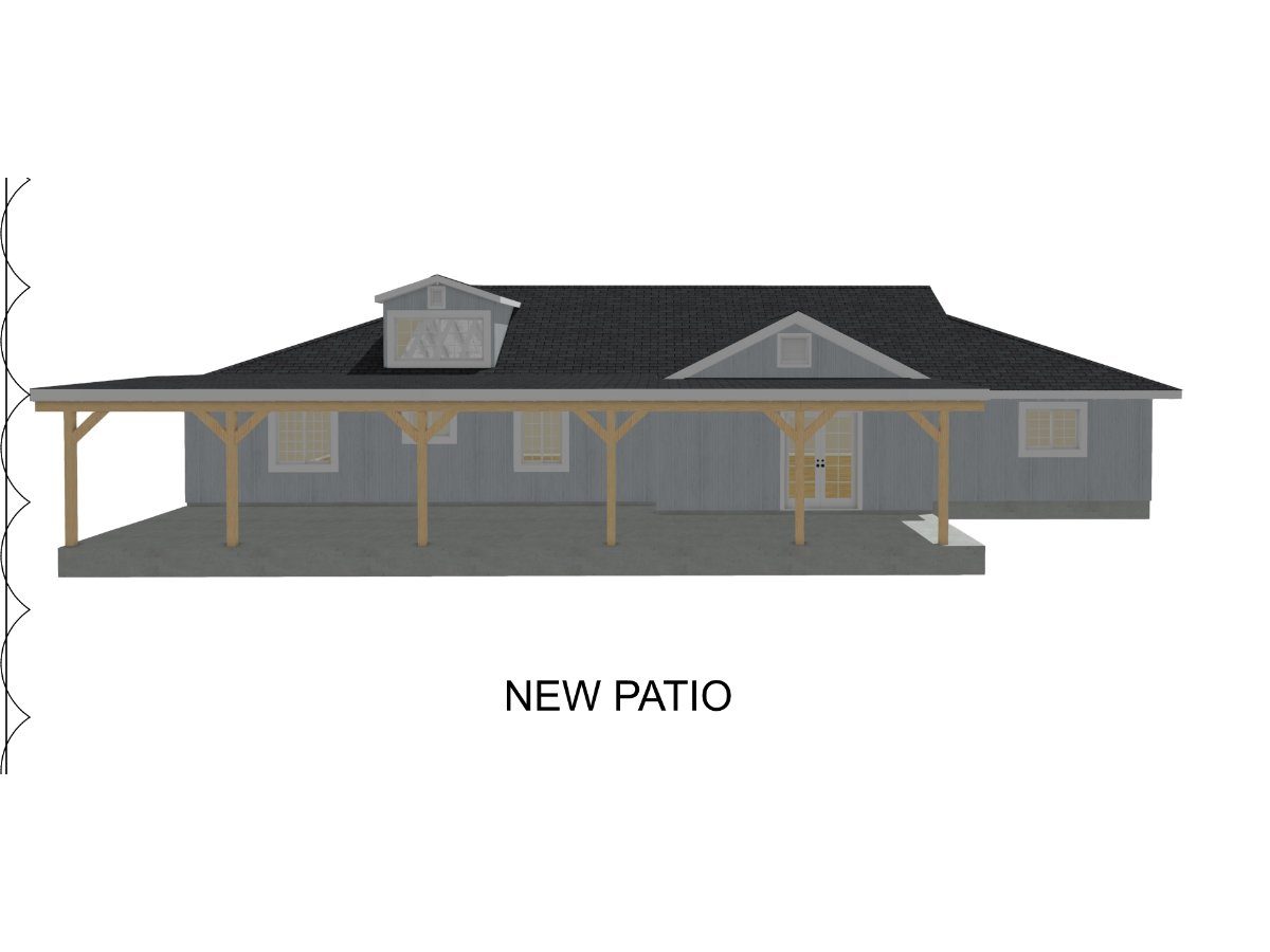 New covered patio cover sheet, Orangevale